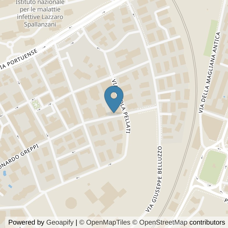 Map: location of FitActive Roma Portuense in Roma