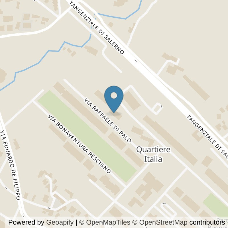 Map: location of FitActive Salerno in Salerno