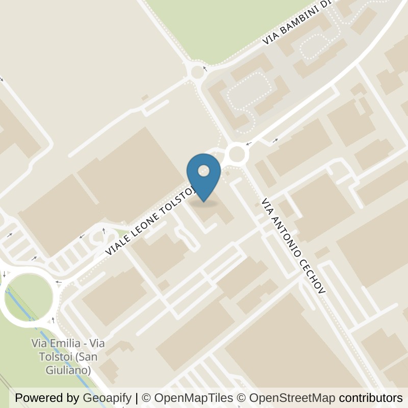 Map: location of FitActive San Giuliano Milanese in San Giuliano Milanese