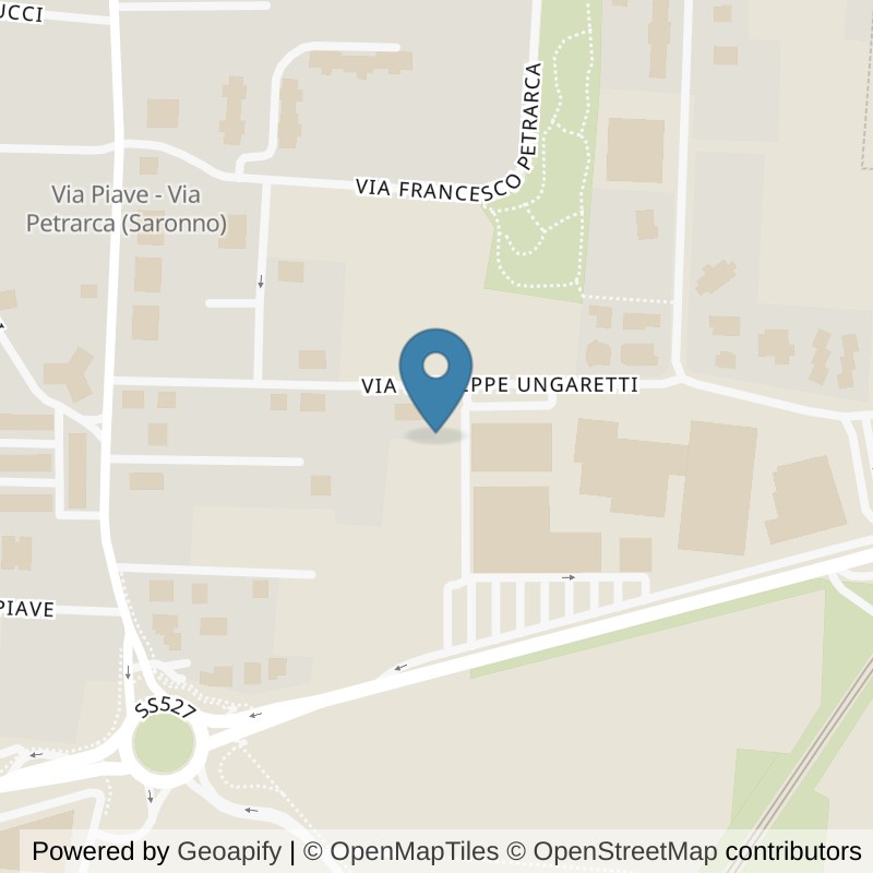 Map: location of FitActive Saronno in Saronno