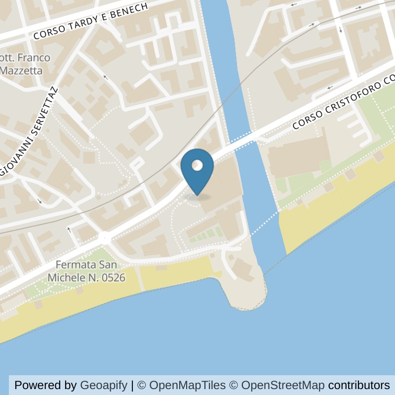 Map: location of FitActive Savona in Savona