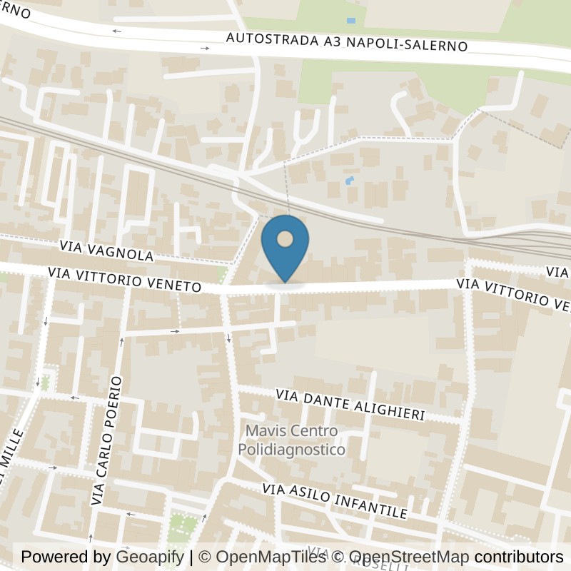 Map: location of FitActive Torre Annunziata in Torre Annunziata