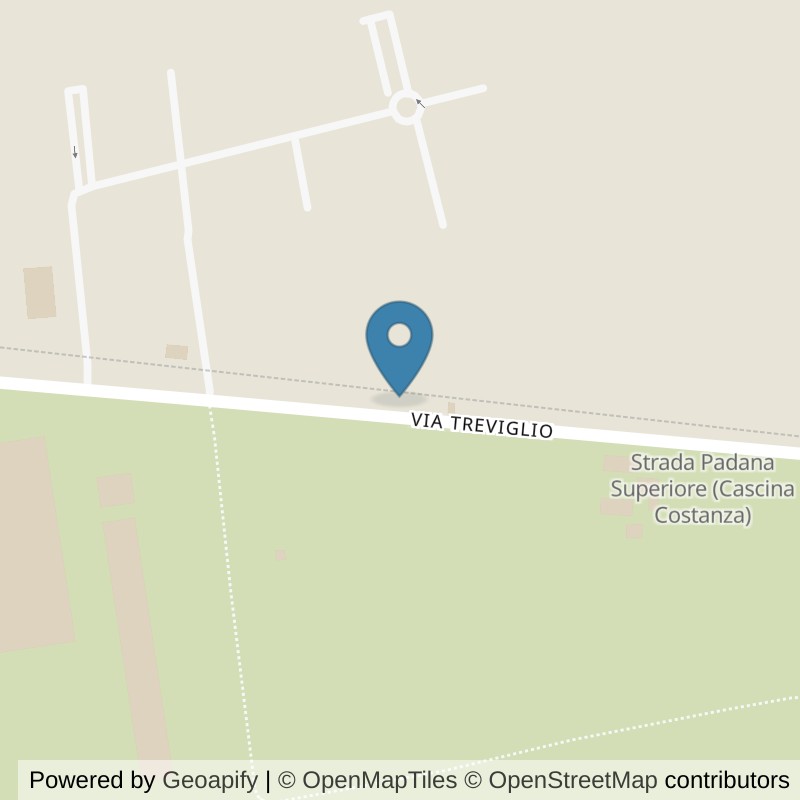 Map: location of FitActive Treviglio in Fara Gera d'Adda