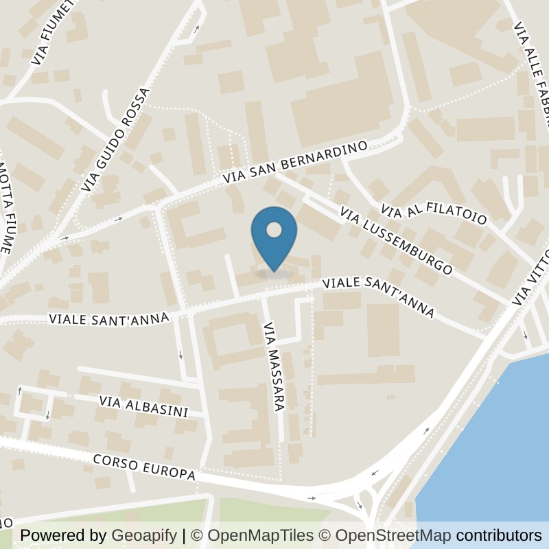 Map: location of FitActive Verbania in Verbania