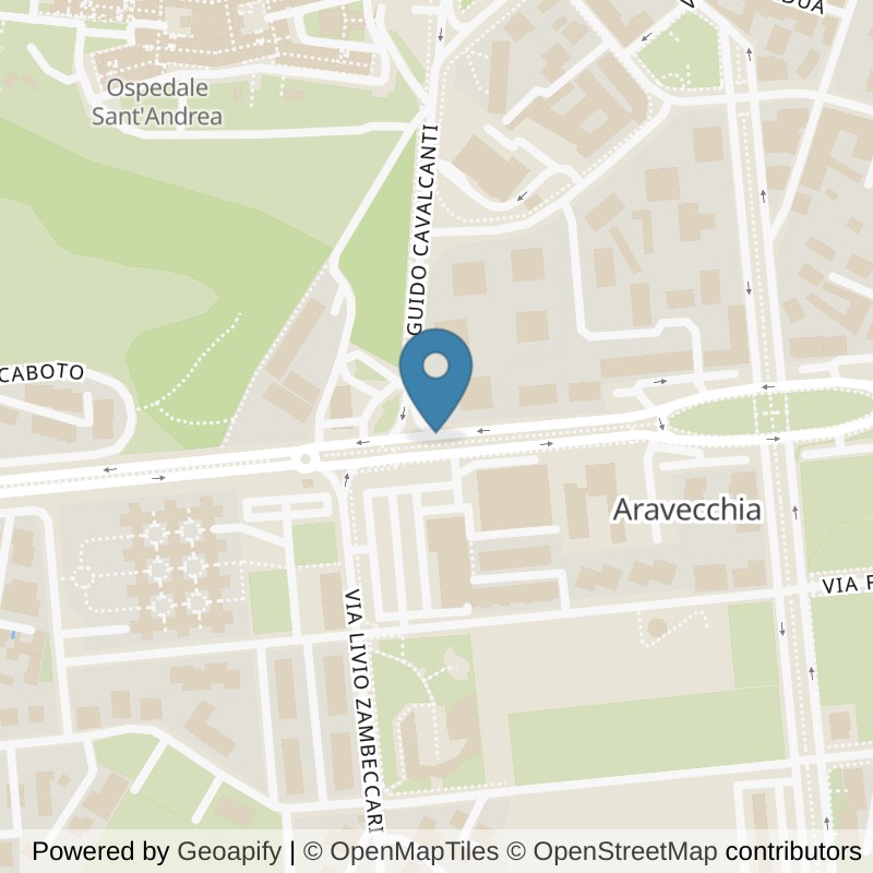 Map: location of FitActive Vercelli in Vercelli
