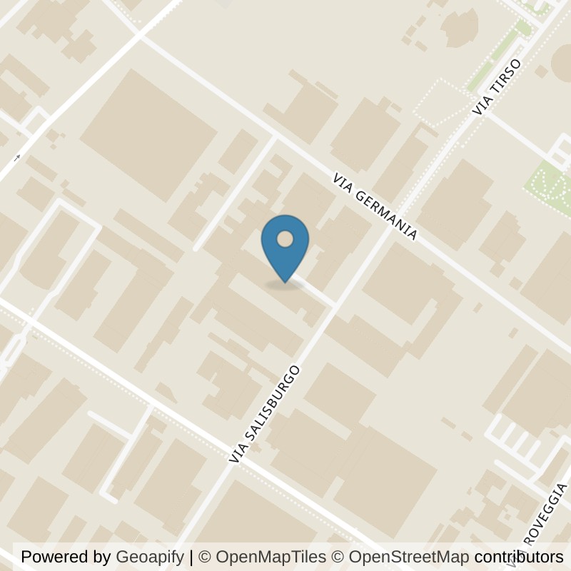 Map: location of FitActive Verona Via Salisburgo in Verona
