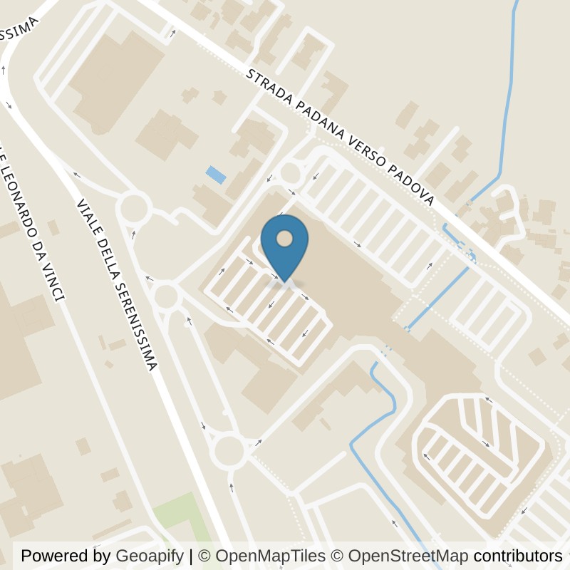 Map: location of FitActive Vicenza Palladio in Vicenza