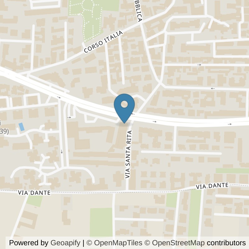 Map: location of FitActive Villaricca in Villaricca