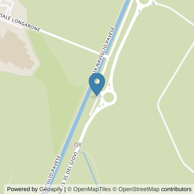Map: location of FitActive Zibido in Zibido San Giacomo