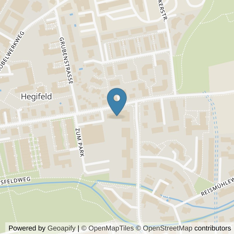 Map: location of fitality GmbH in Winterthur