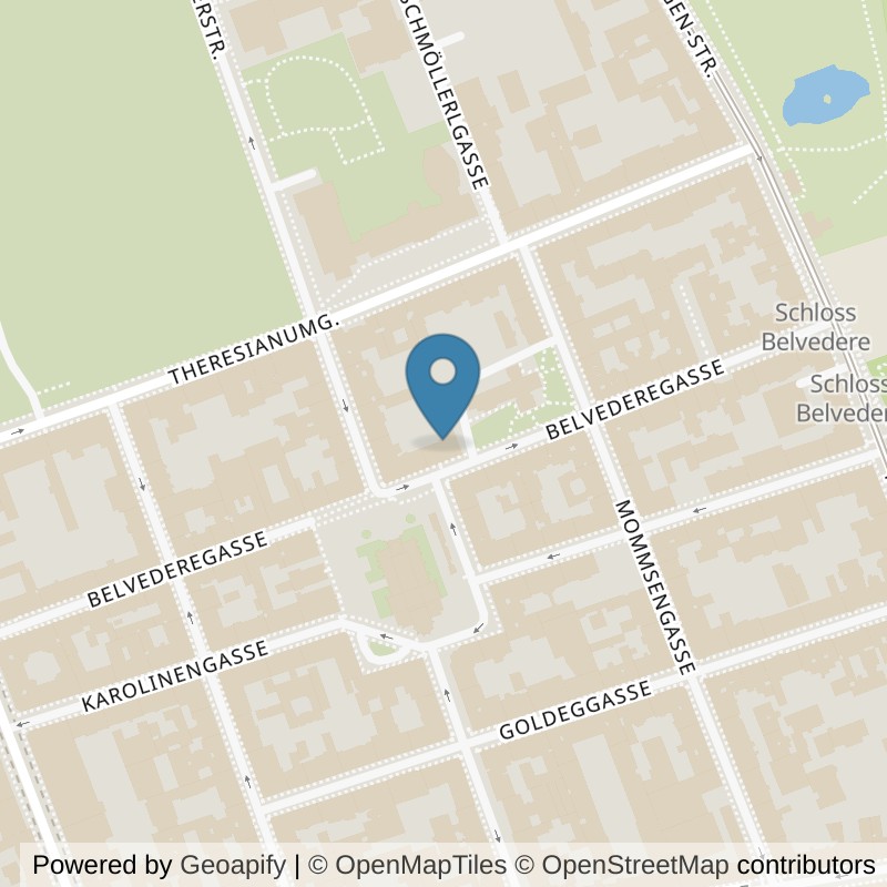 Map: location of Fitboutique in Wien