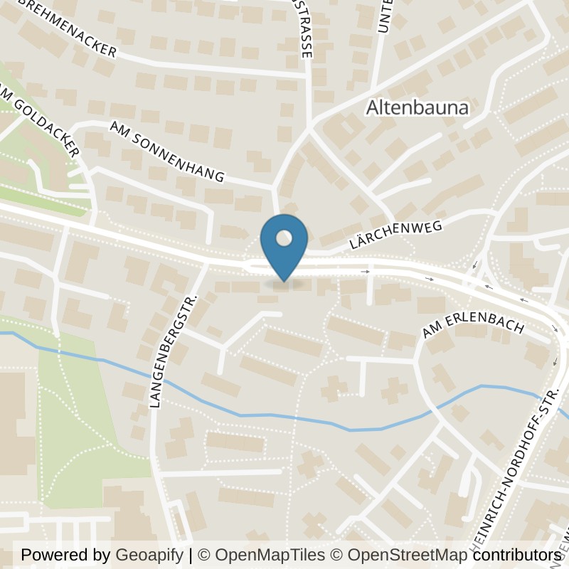Map: location of fitbox Baunatal in Baunatal