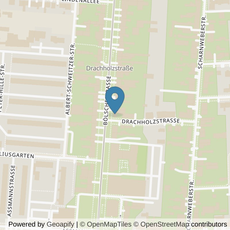 Map: location of fitbox Berlin Bölschestraße in Berlin