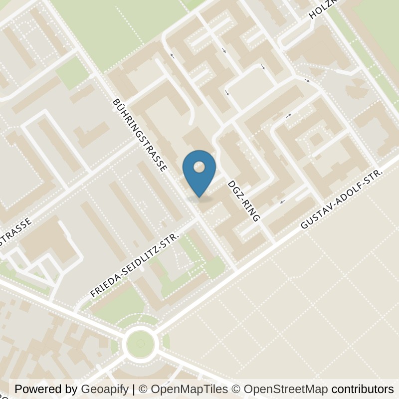 Map: location of fitbox Berlin Hambuger Platz in Berlin