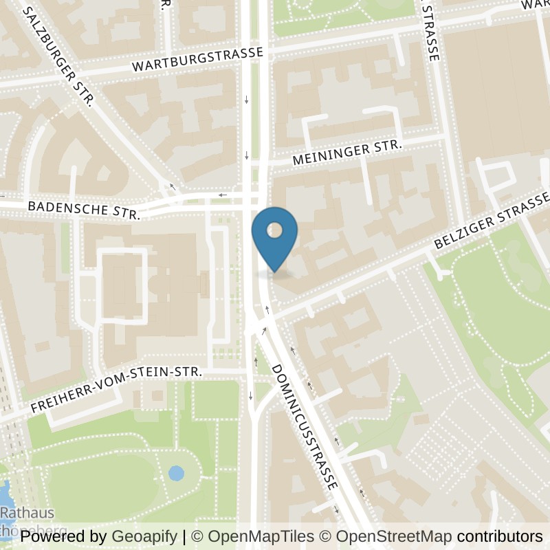Map: location of fitbox Berlin JFK-Platz in Berlin