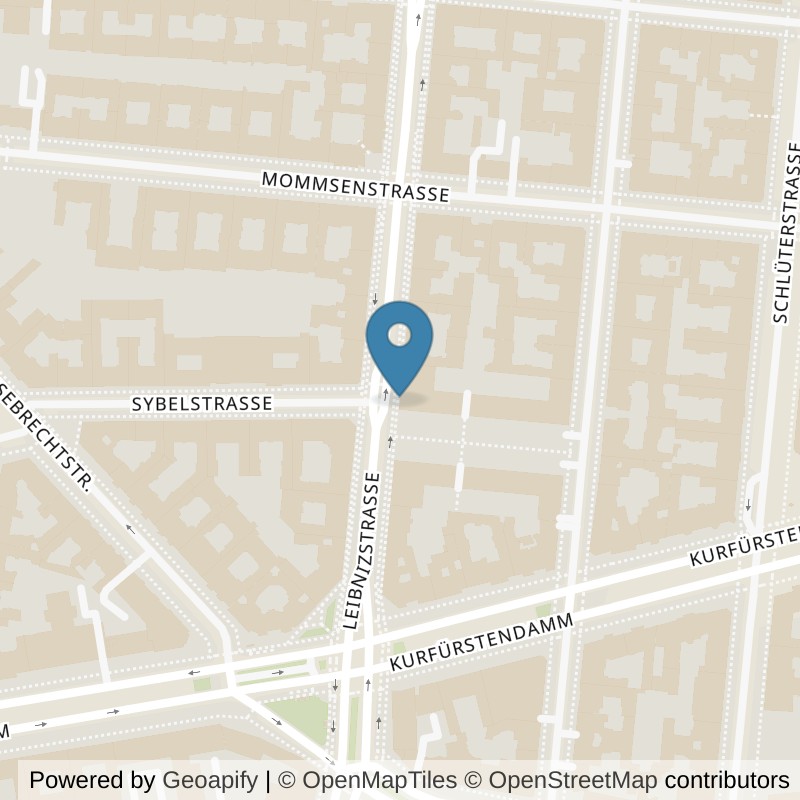 Map: location of fitbox Berlin Kudamm in Berlin