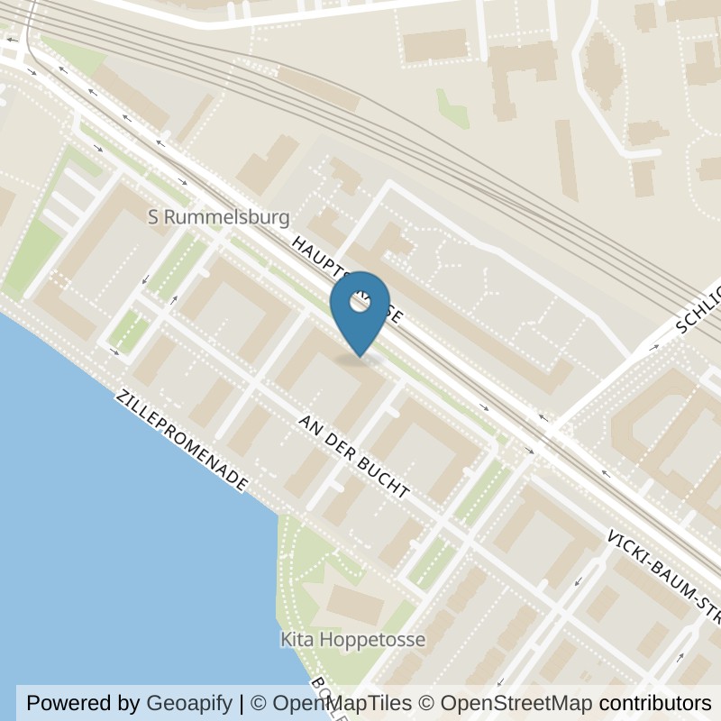 Map: location of fitbox Berlin Rummelsburg in Berlin