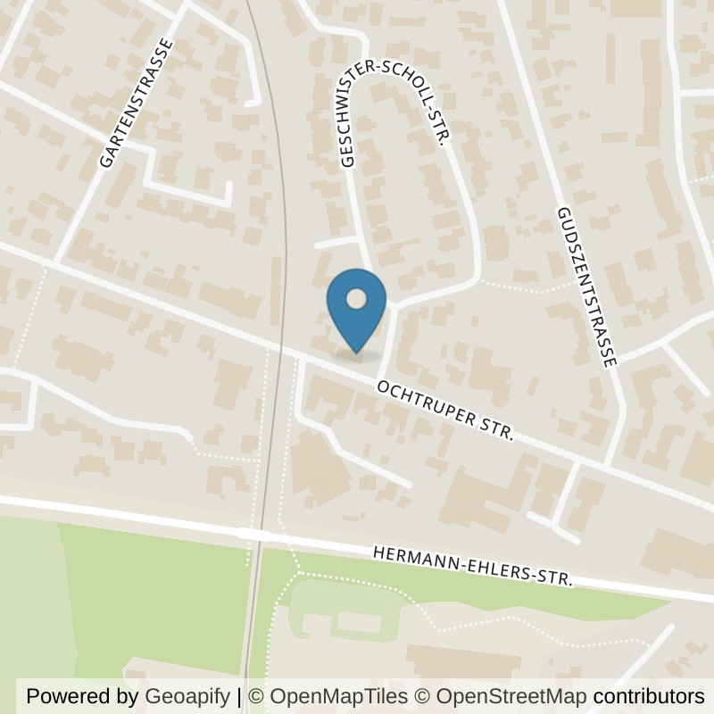 Map: location of fitbox Gronau Westfalen in Gronau