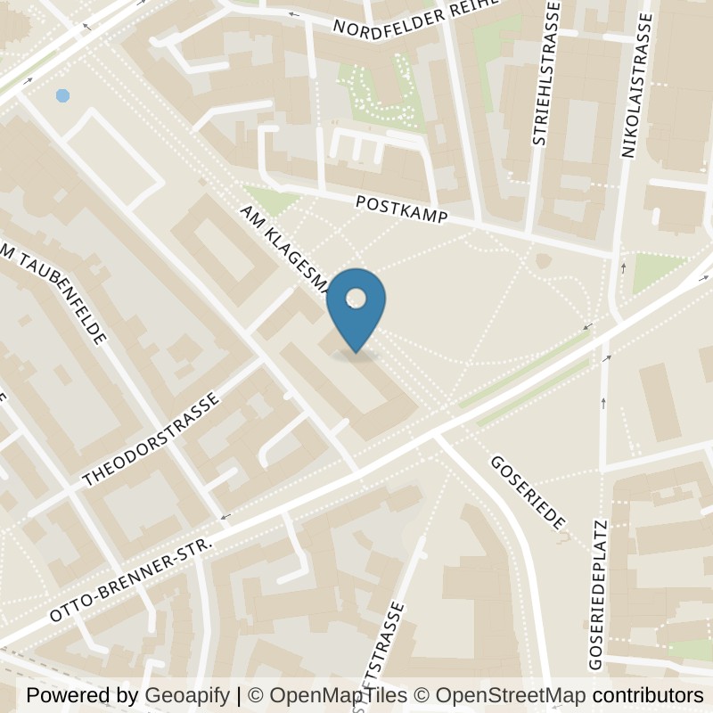 Map: location of fitbox Hannover Mitte in Hannover