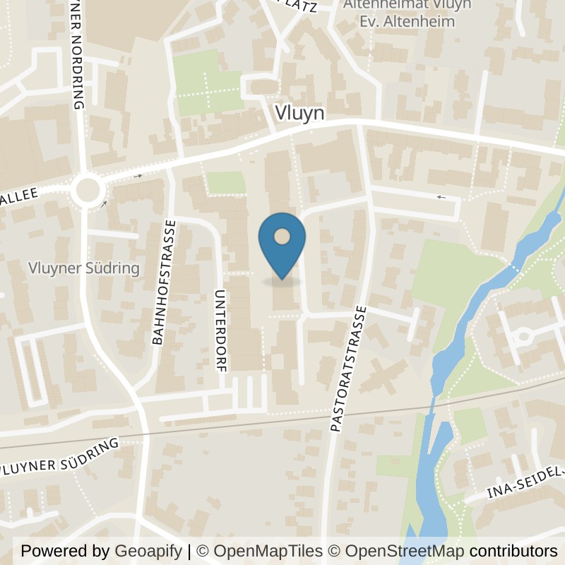 Map: location of fitbox Neukirchen-Vluyn in Neukirchen-Vluyn