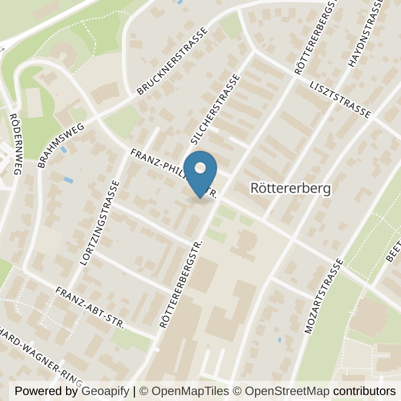 Map: location of fitbox Rastatt Röttererberg in Rastatt
