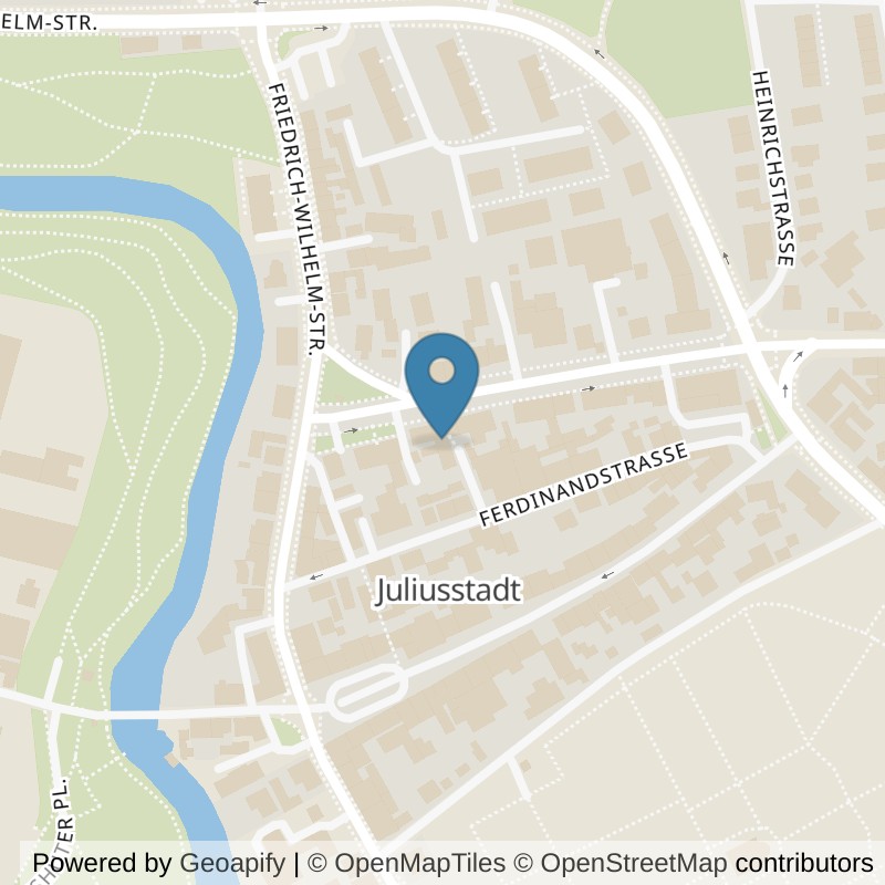 Map: location of fitbox Wolfenbüttel in Wolfenbüttel