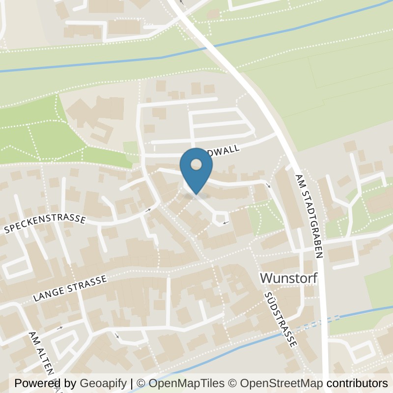 Map: location of fitbox Wunstorf Altstadt in Wunstorf