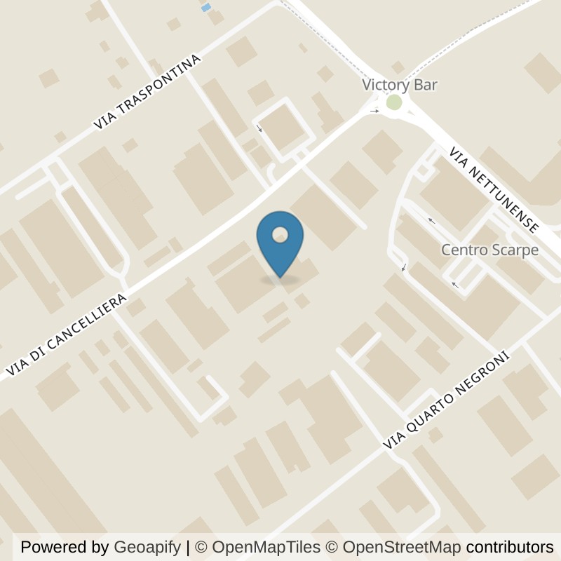 Map: location of Fit Express Ariccia in Ariccia