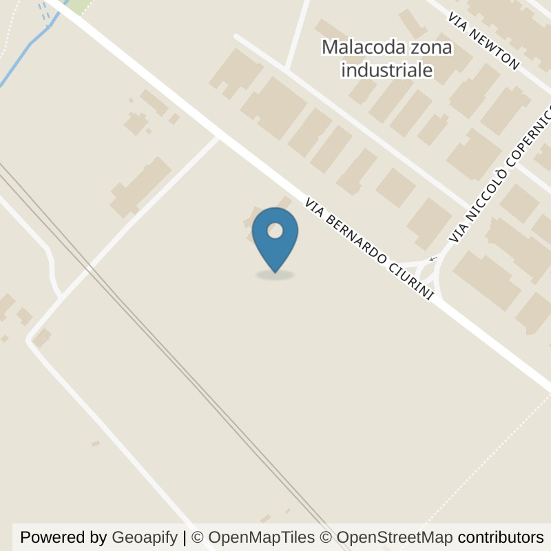 Map: location of Fit Express Castelfiorentino in Malacoda Zona Industriale