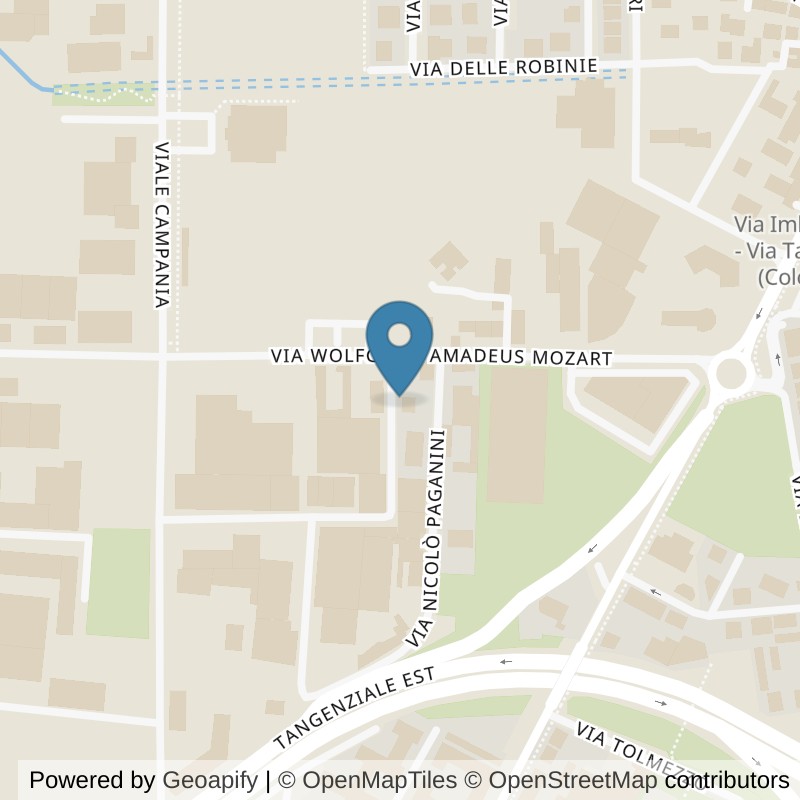 Map: location of Fit Express Cologno Monzese in Cologno Monzese