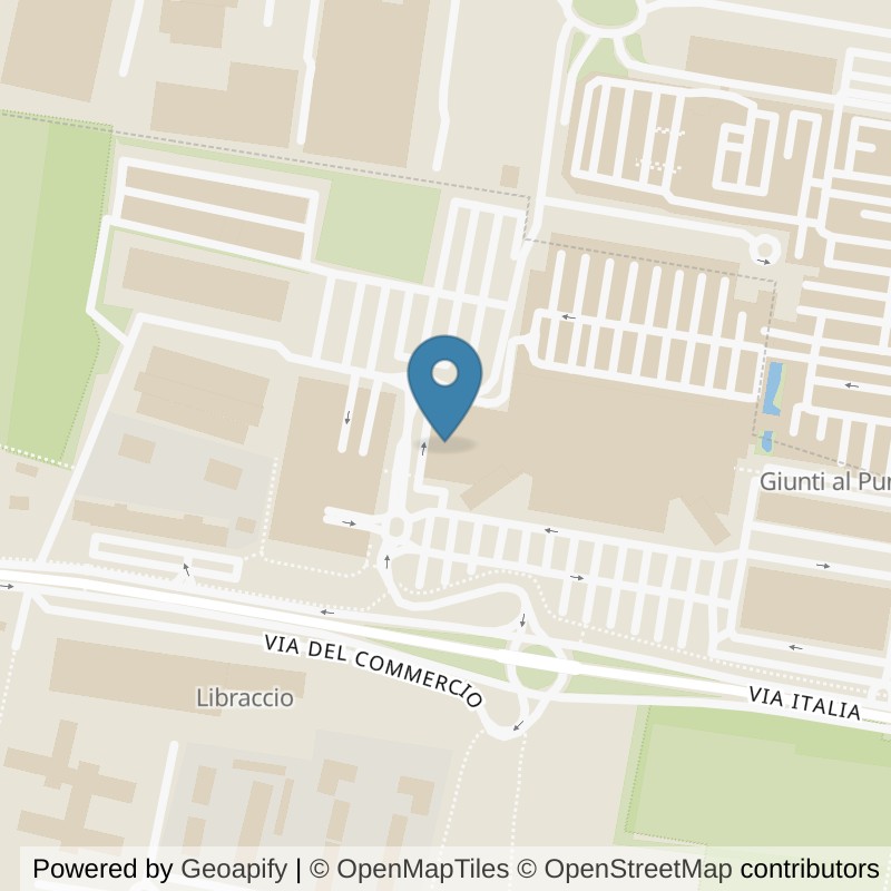 Map: location of Fit Express Globo Busnago in Busnago