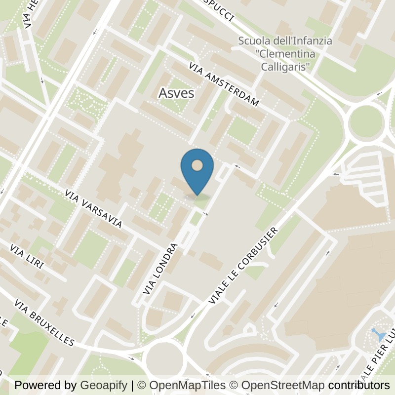 Map: location of Fit Express Latina in Latina