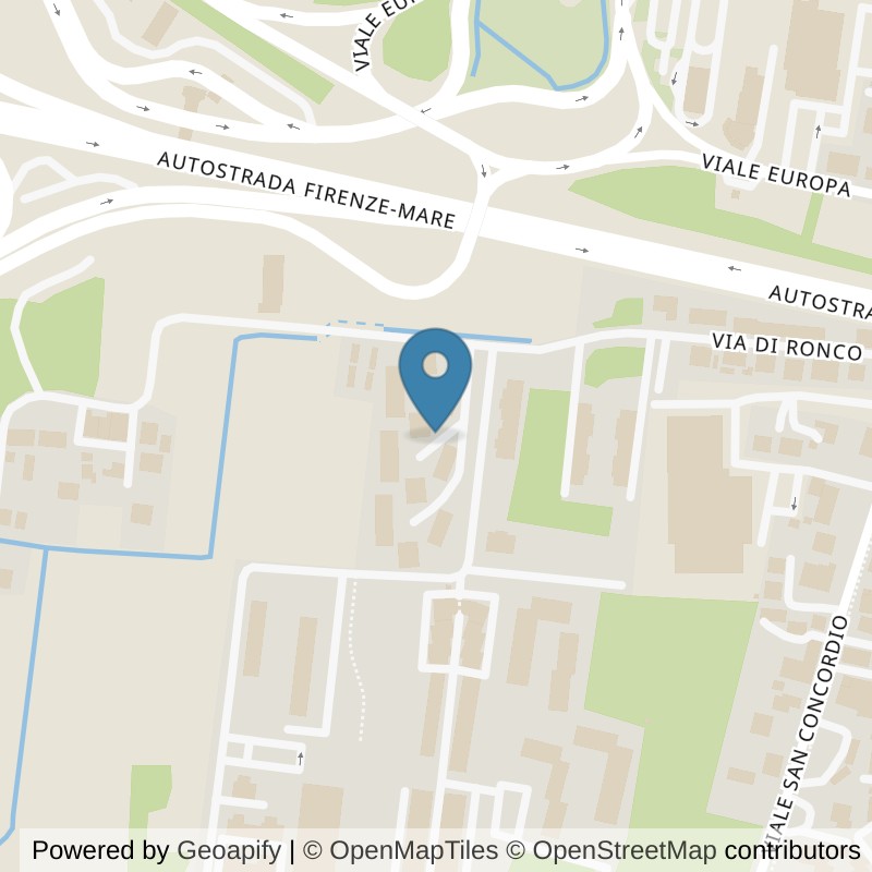 Map: location of Fit Express Lucca in Lucca