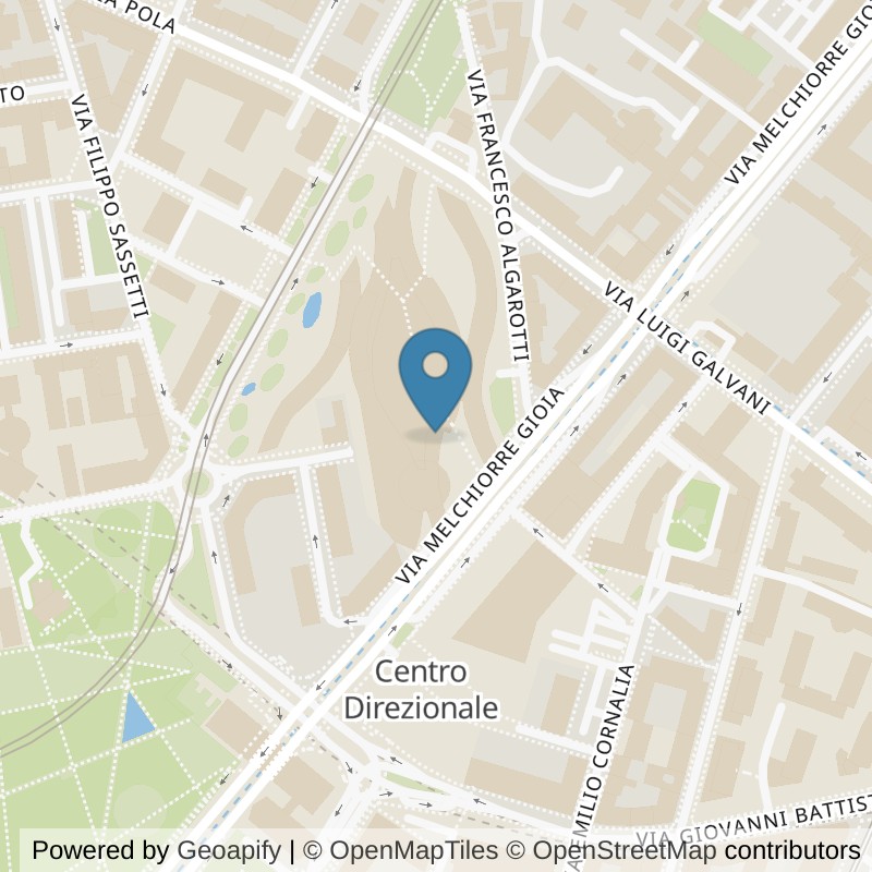 Map: location of Fit Express Milano Isola in Milano
