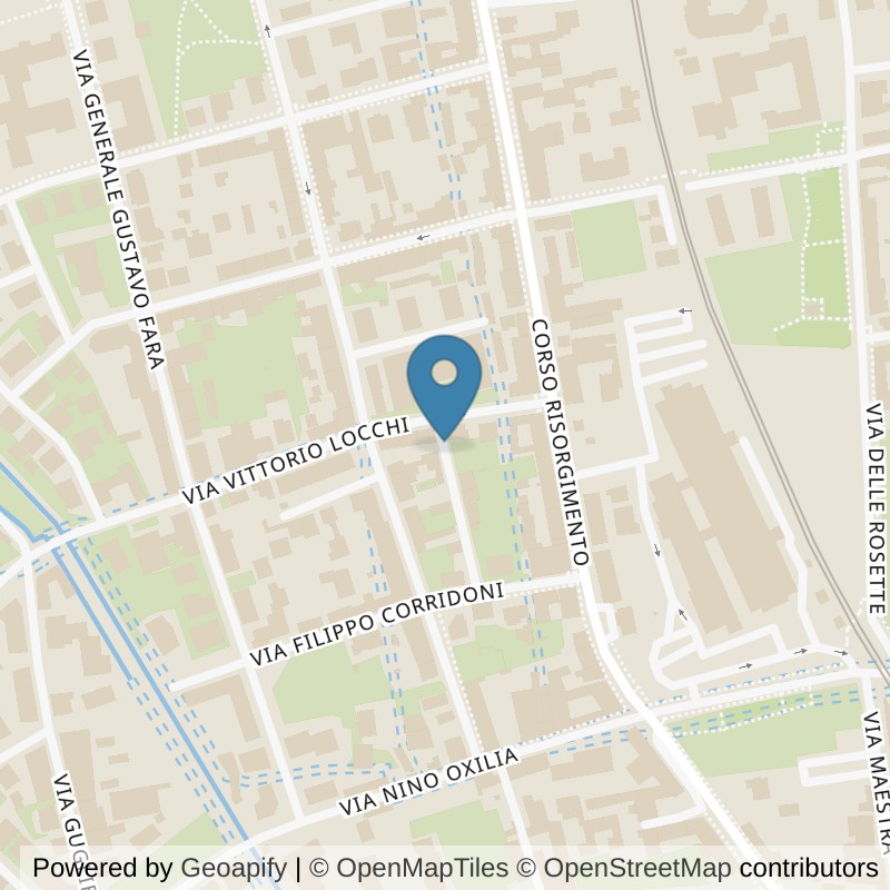 Map: location of Fit Express Novara in Novara