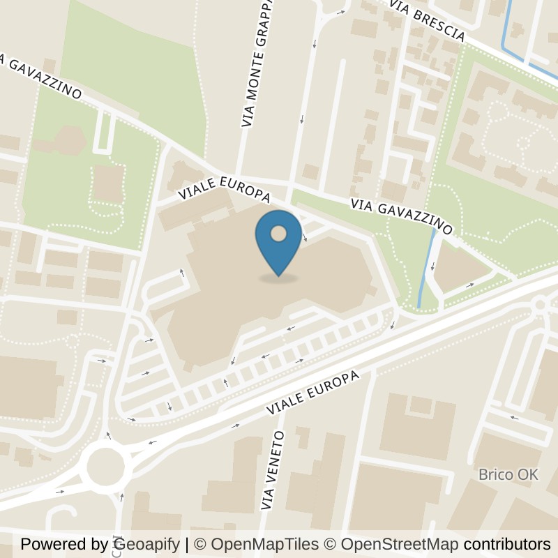 Map: location of Fit Express Palazzolo sull'Oglio in Palazzolo sull'Oglio
