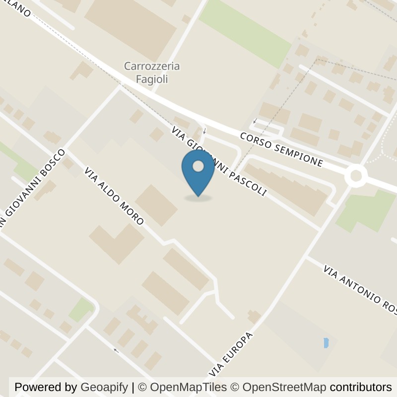 Map: location of Fit Express Pogliano Milanese in Pogliano Milanese