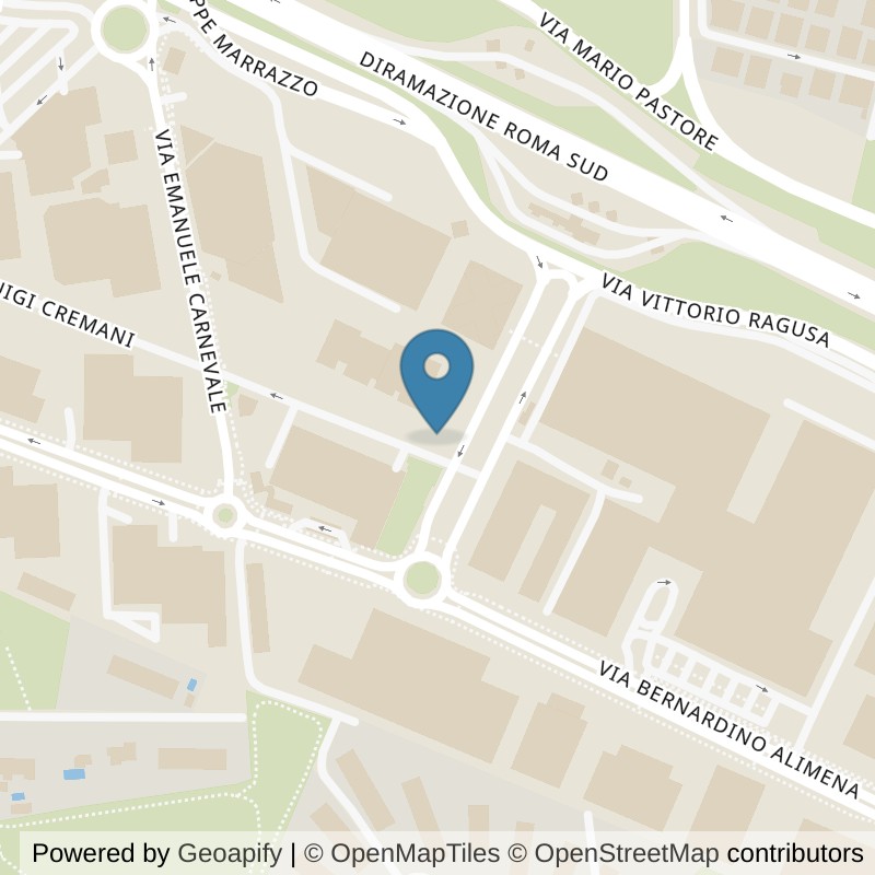 Map: location of Fit Express Roma Domus in Roma