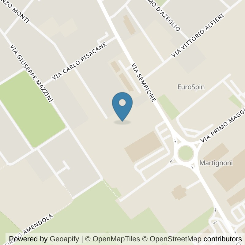 Map: location of Fit Express San Vittore Olona in San Vittore Olona