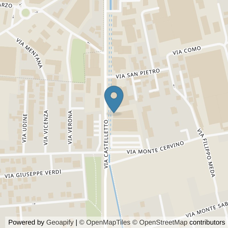 Map: location of Fit Express Senago in Paderno Dugnano