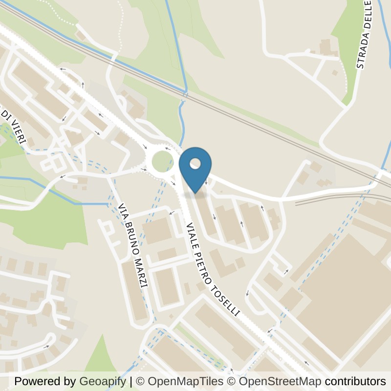 Map: location of Fit Express Siena Montarioso in Siena