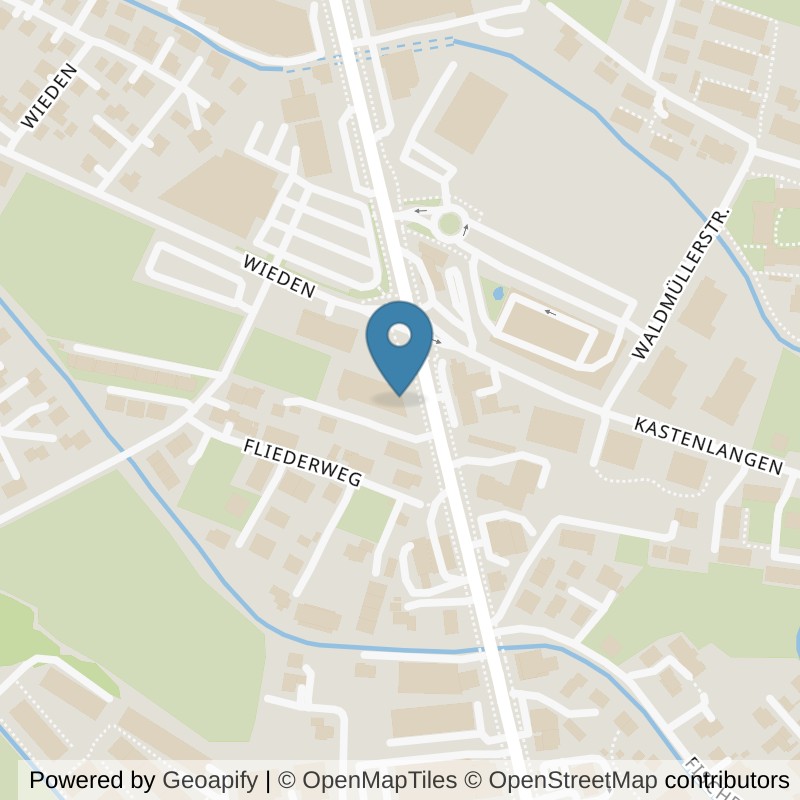 Map: location of FITINN Dornbirn in Dornbirn