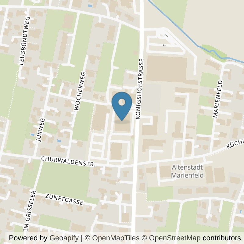 Map: location of FITINN Feldkirch in Feldkirch