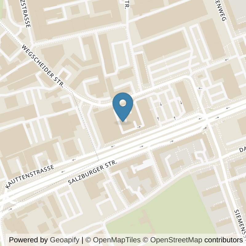 Map: location of FITINN Linz, Infra Center in Linz