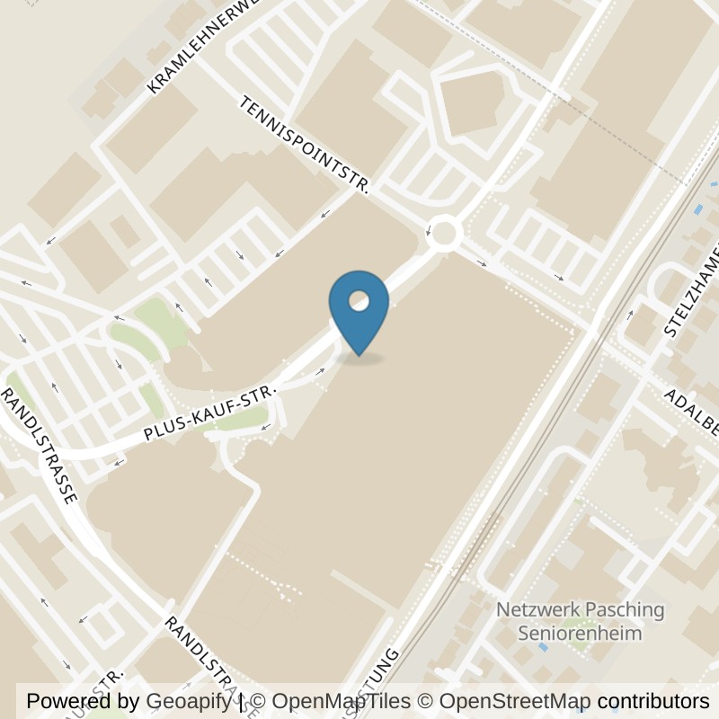 Map: location of FITINN Pasching, PlusCity in Pasching