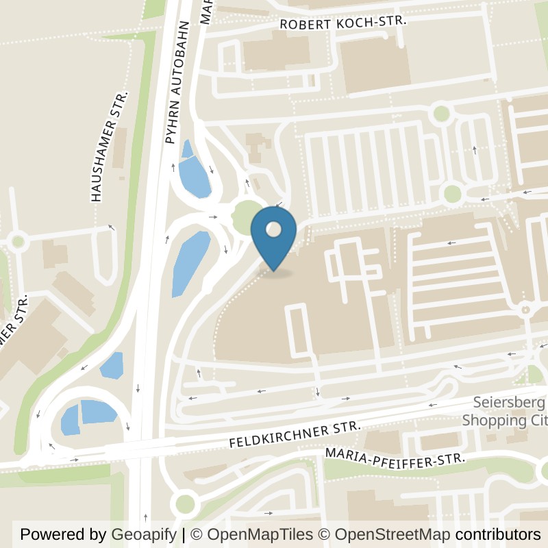 Map: location of FITINN ShoppingCity Seiersberg in Seiersberg