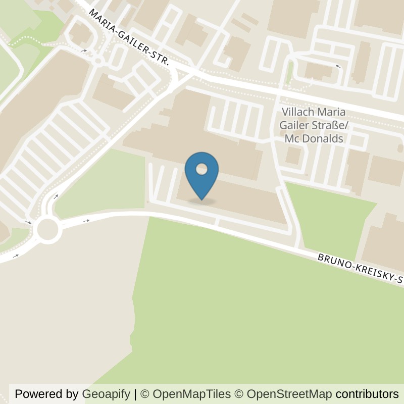 Map: location of FITINN Villach, V-Center in Villach