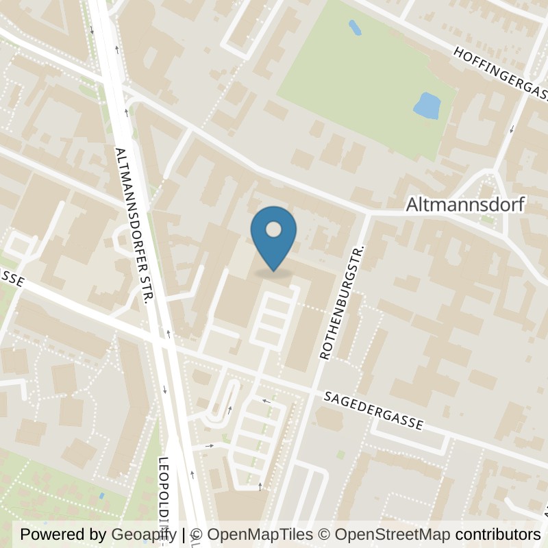Map: location of FITINN Wien 12, Sagedergasse in Wien