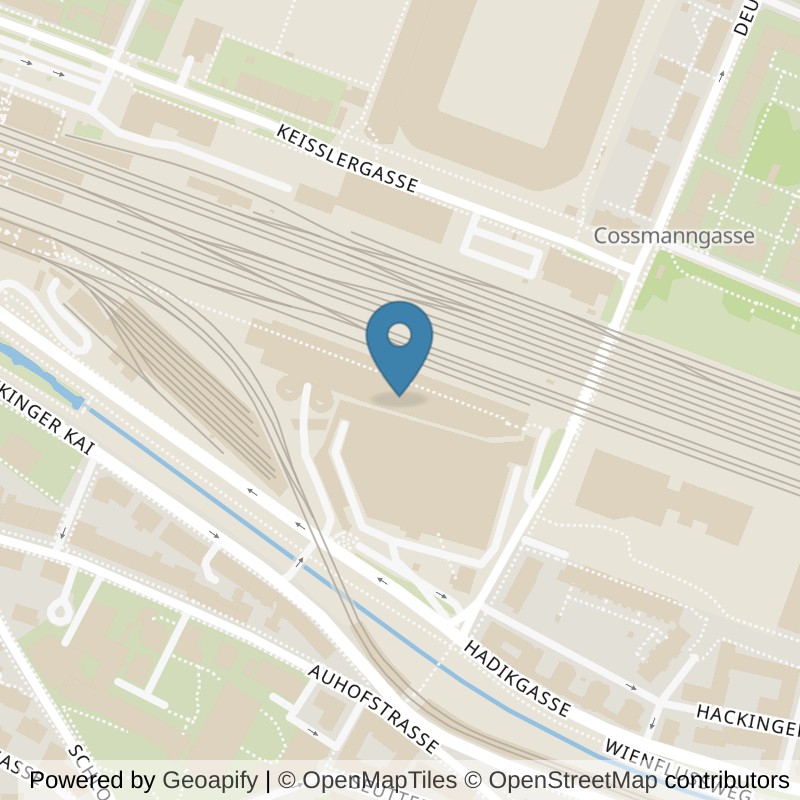 Map: location of FITINN Wien 14, Hütteldorf in Wien