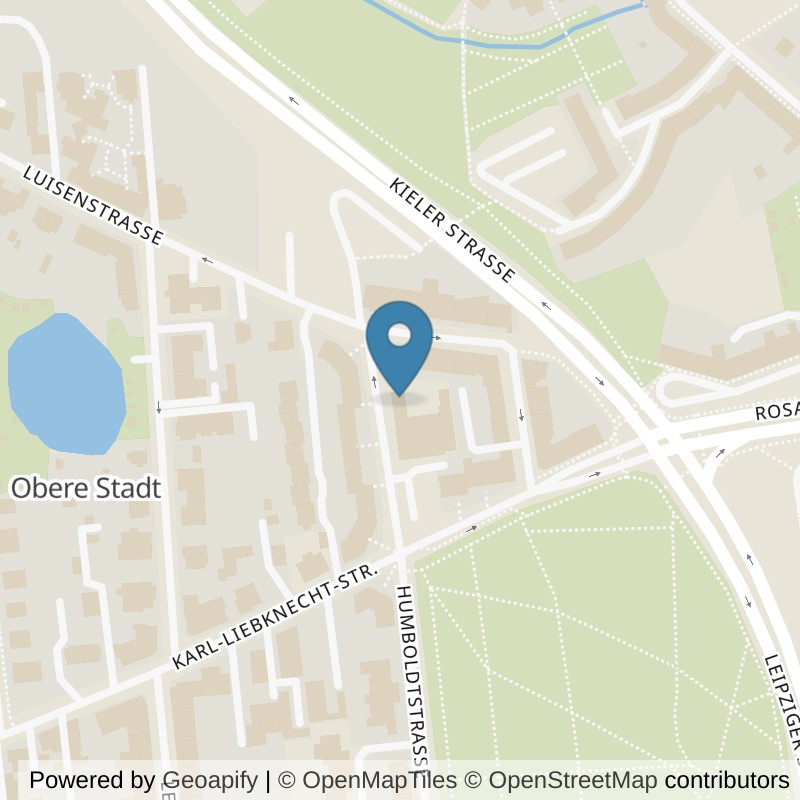 Map: location of FitINN Frankfurt (Oder) in Frankfurt (Oder)